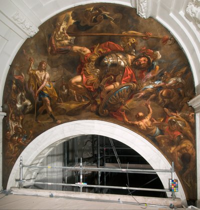 Dawid i Goliat autorstwa Jacob Jordaens