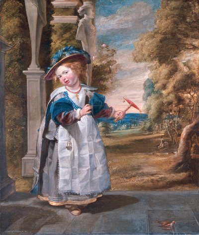 Portret Anny Cathariny Jordaens (1629-1676) autorstwa Jacob Jordaens