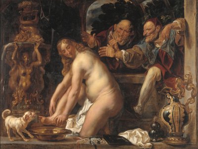 Zuzanna i Starsi autorstwa Jacob Jordaens