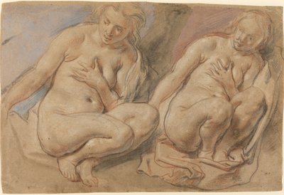Przyczajona Susanna autorstwa Jacob Jordaens