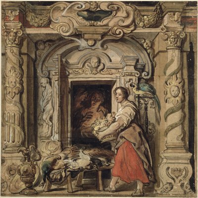 Sceny z życia na wsi autorstwa Jacob Jordaens