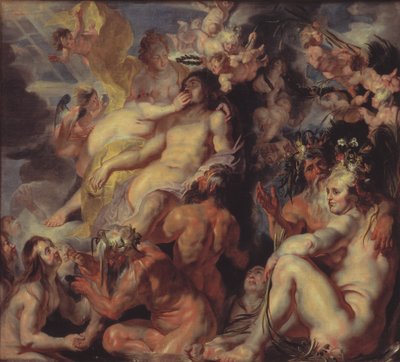 Apoteoza Eneasza autorstwa Jacob Jordaens
