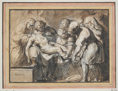 Złożenie do grobu autorstwa Jacob Jordaens
