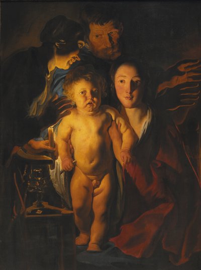Święta Rodzina, ok. 1621-2 autorstwa Jacob Jordaens