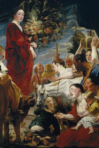 Ofiara dla Ceres autorstwa Jacob Jordaens