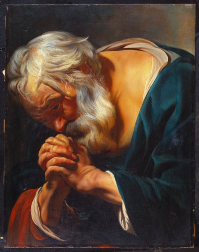 Pokutnik Św. Piotr autorstwa Jacob Jordaens