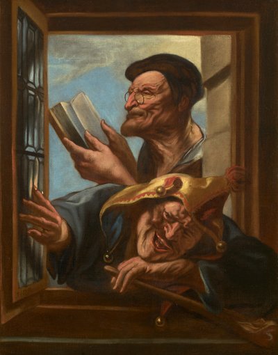 Mędrzec i błazen autorstwa Jacob Jordaens