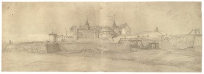 Perspektywa Twierdzy Akershus autorstwa Jacob Koninck II