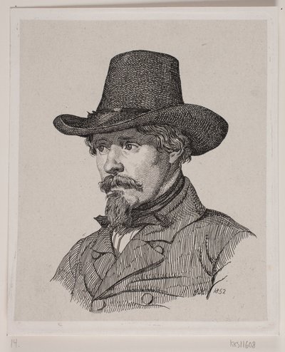 Malarz William Hammer autorstwa Jacob Kornerup