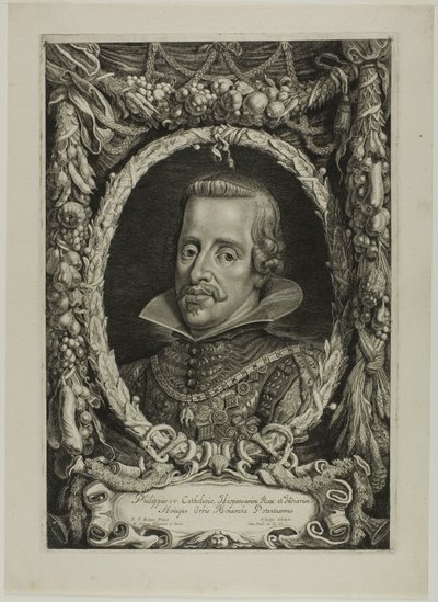 Filip IV, król Hiszpanii, tablica 12 z Duces Burgundiae (Duces of Burgundia) autorstwa Jacob Louys