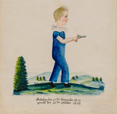 Portret Edwarda Mussera, 1826. autorstwa Jacob Maentel
