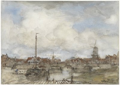 Widok na miasto autorstwa Jacob Maris