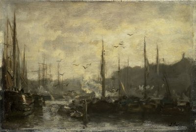 Widok na port autorstwa Jacob Maris