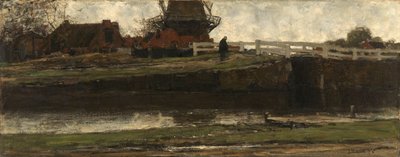 Ścięty Wiatrak Odcięty młyn autorstwa Jacob Maris