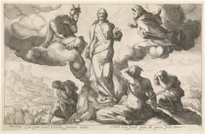 transfiguracja autorstwa Jacob Matham (rejected attribution)
