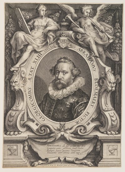 Abraham Bloemaert autorstwa Jacob Matham