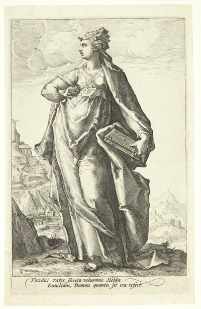 Hulda autorstwa Jacob Matham