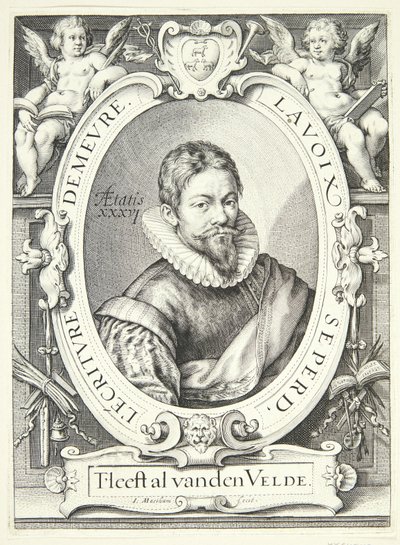 Jan van de Velde Starszy autorstwa Jacob Matham