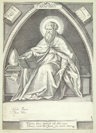 Ojcowie Kościoła autorstwa Jacob Matham