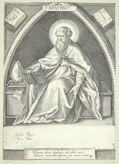 Ojcowie Kościoła autorstwa Jacob Matham