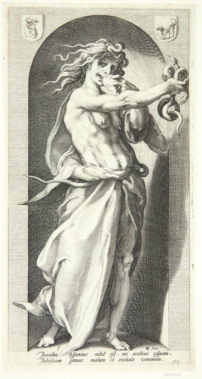 Zazdrość autorstwa Jacob Matham