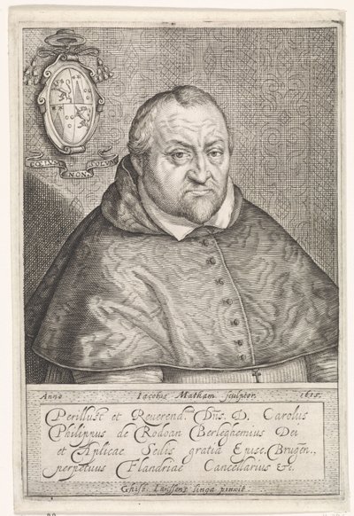 Portret jeden Karel Phillips de Rodon autorstwa Jacob Matham