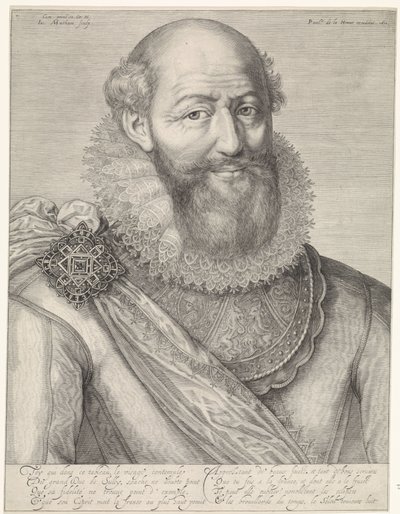 Portret Maksymiliena de Béthune autorstwa Jacob Matham