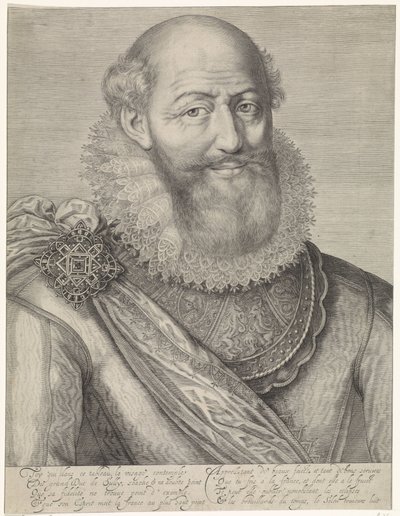 Portret Maksymiliena de Béthune autorstwa Jacob Matham