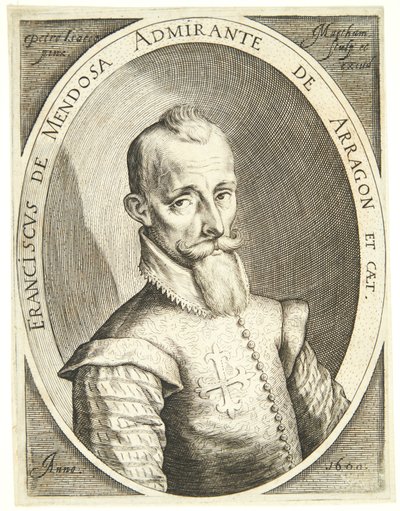 Portret Francisco Mendozy autorstwa Jacob Matham