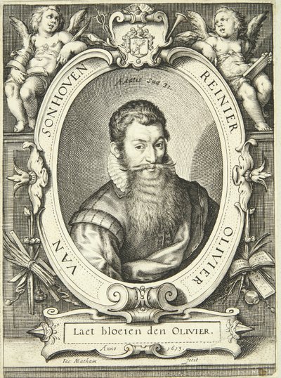 Portret Reiniera Oliviera van Sonhoven autorstwa Jacob Matham
