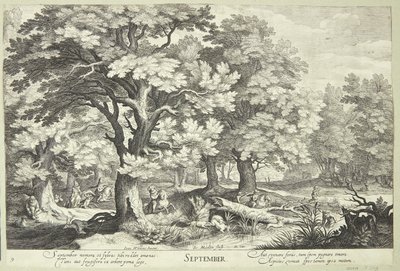 Wrzesień autorstwa Jacob Matham