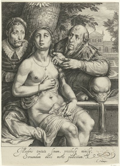Zuzanna i Starsi autorstwa Jacob Matham