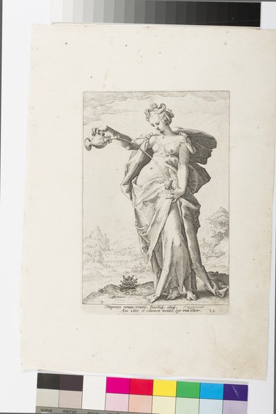 Umiarkowanie (grawerowanie) autorstwa Jacob Matham