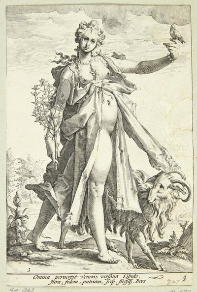 Zmysłowy autorstwa Jacob Matham