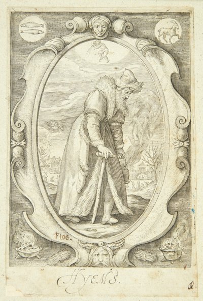 Zima autorstwa Jacob Matham