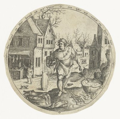 Sztuczne ognie Cztery żywioły (tytuł serii) autorstwa Jacob Savery (I)