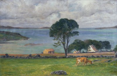 Krowy w krajobrazie autorstwa Jacob Sømme