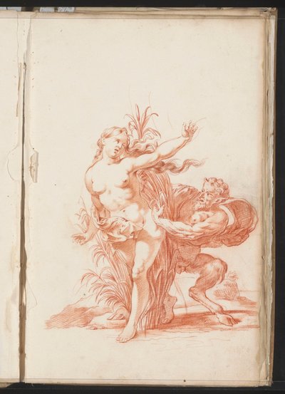Syrinx und Pan autorstwa Jacob Toorenvliet