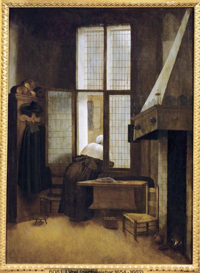 Kobieta przy oknie autorstwa Jacob Vrel