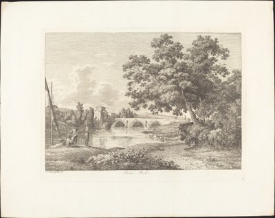 Most Molle autorstwa Jacob Wilhelm Mechau