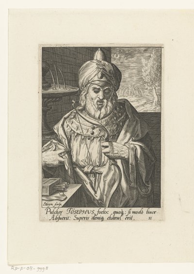 Przodek Józef Przodkowie Izraela (tytuł serii) Dwunastu synów Jakuba (tytuł serii) autorstwa Jacob de Gheyn (II)