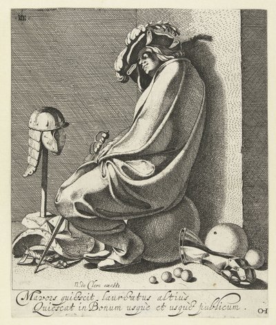 Śpiący marzec autorstwa Jacob de Gheyn (III)
