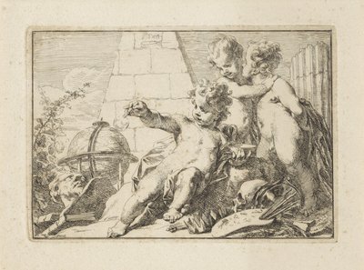 Alegoria przemijania autorstwa Jacob de Wit