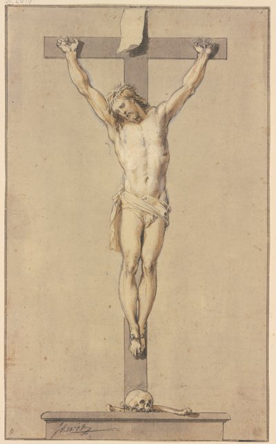 Chrystus na krzyżu autorstwa Jacob de Wit