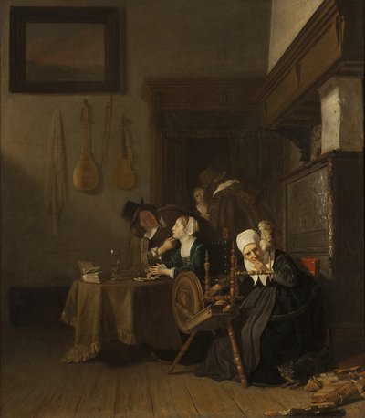 Pobłażliwa starsza pani autorstwa Jacob van Loo