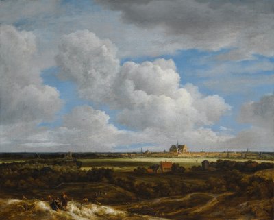 niemiecki: Blick auf Haarlem Widok na Haarlem (Haerlempje) autorstwa Jacob van Ruisdael