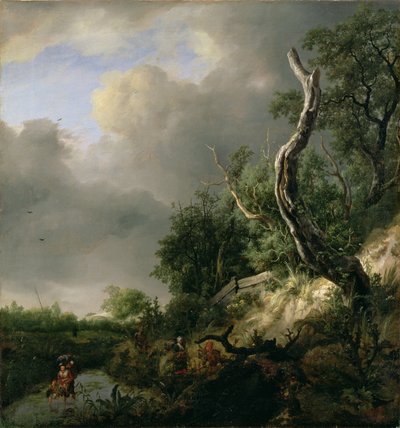 Wydmy w pobliżu Haarlemu autorstwa Jacob van Ruisdael