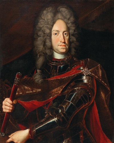 Portret Karola VI 1685-1740, Świętego Cesarza Rzymskiego. autorstwa Jacob van Schuppen