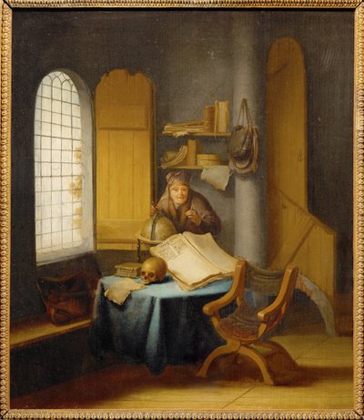 Naukowiec w swoim badaniu ... autorstwa Jacob van Spreeuwen