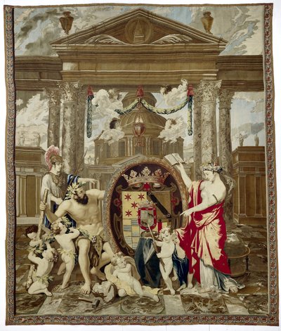 Herb hrabiego Monterey autorstwa Jacob van der Borcht (I)